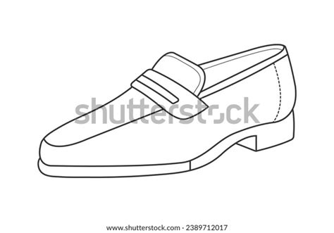 Shoe Sketch Hand Drawn Shoe Outline Stock Vector (Royalty Free) 2389712017 | Shutterstock