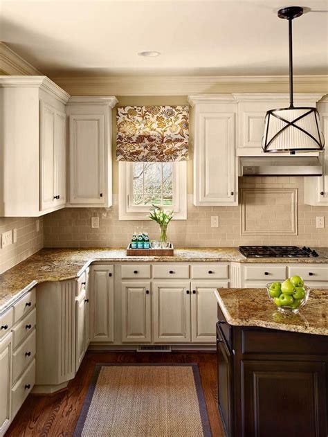 176 best BACKSPLASHES/COLONIAL CREAM GRANITE images on Pinterest ...