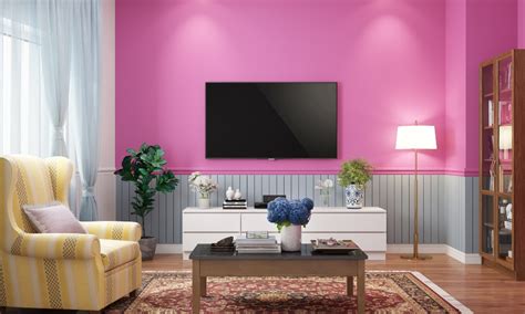 Pink Paint Colour Walls and Rooms | Design Cafe