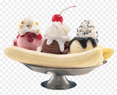 Banana Split - Banana Split Ice Cream, HD Png Download - 2450x1876(#1663625) - PngFind