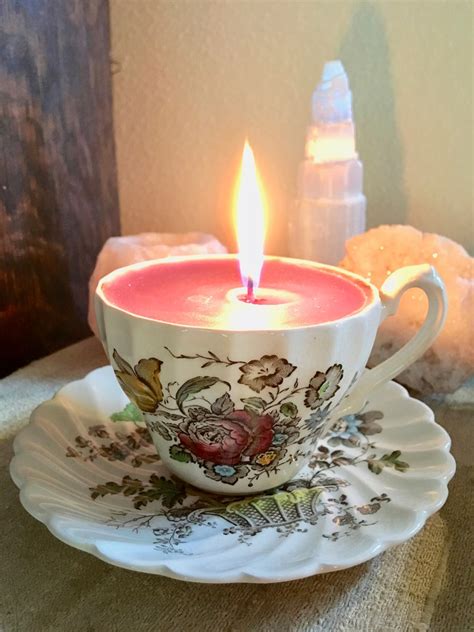 Tea Cup Candles - Etsy