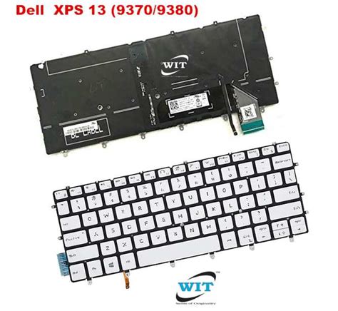 Laptop Keyboard for Dell XPS 13 9370 & XPS 13 9380 with backlit and ...