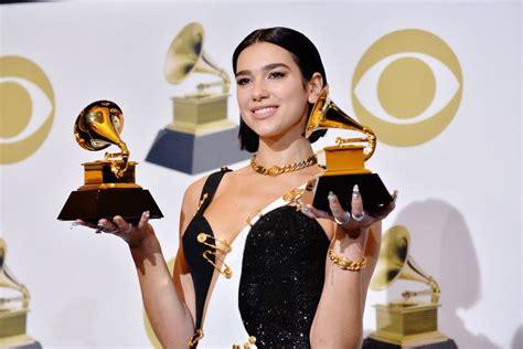 Dua Lipa shines at the 61st Annual GRAMMY Awards