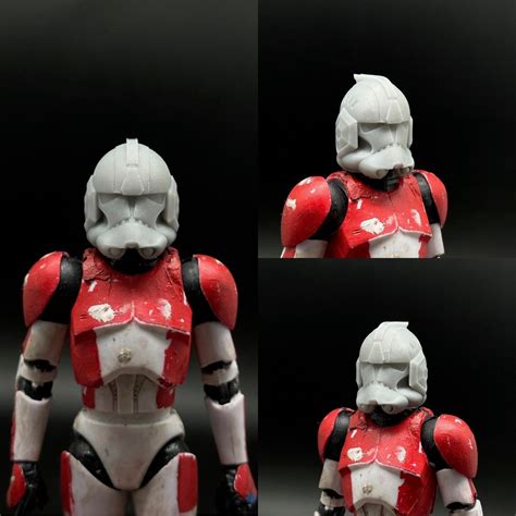 1:12 Spec Ops ARC Clone Trooper Helmet for Black Series 6inch - Etsy