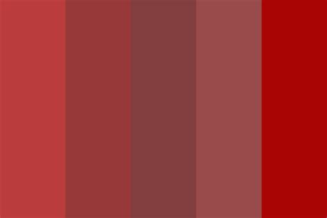 muted red Color Palette