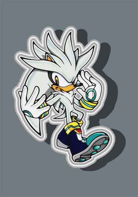 Silver the Hedgehog Poster by QuantumGS on DeviantArt