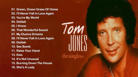 Tom Jones Greatest Hits Full Album - Best Of Tom Jones Songs