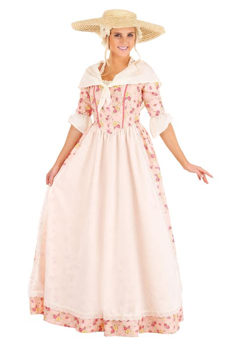 Colonial Dress Women's Costume | Adult Historical Costumes