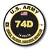 US Army 74D Chemical, Biological, Radiological and Nuclear MOS Decal