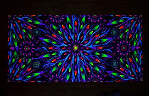 Black Light Tapestry Wall Hangings - CarynPritchard