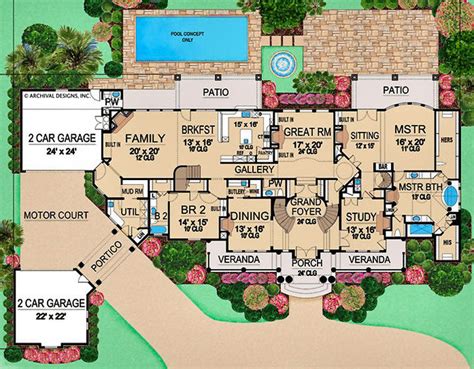 Free Mansion Floor Plans - Image to u