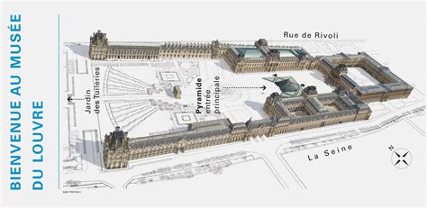 Map of The Louvre Museum http://map-of-paris.com/museums-maps/the ...