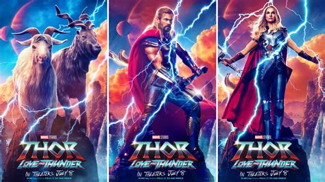 New 'Thor: Love and Thunder' Character Posters, Promo Released, Tickets Now On Sale - WDW News Today