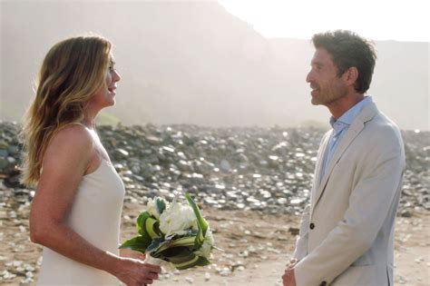 Patrick Dempsey Ends 'Grey's Anatomy' Run With Meredith, Derek Wedding