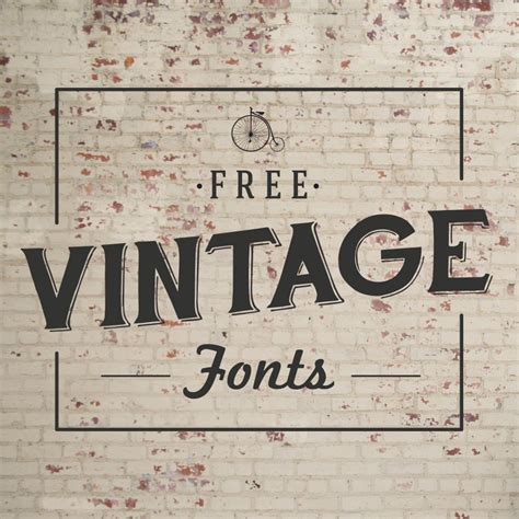 Something about vintage typography conveys a message of authenticity and quality. Take your ...