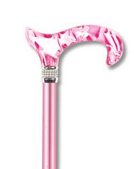 Ladies Leopard Print Walking Cane - Exquisite Walking Canes