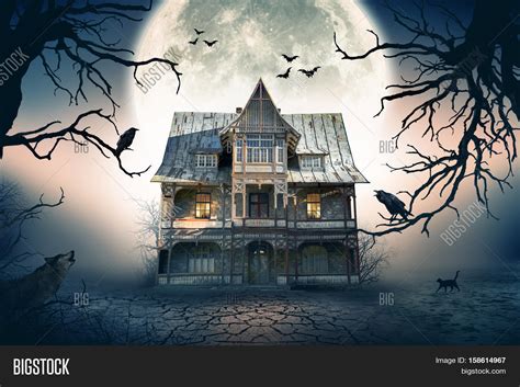 Haunted House Dark Image & Photo (Free Trial) | Bigstock