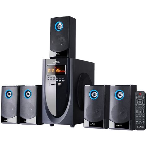 beFree Sound Powered Wireless Speaker System Black 91595510M - Best Buy