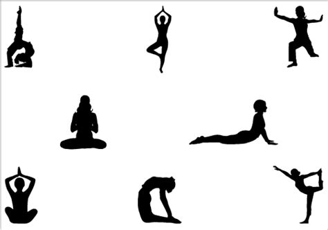 Free Yoga Tree Pose Silhouette, Download Free Yoga Tree Pose Silhouette png images, Free ...