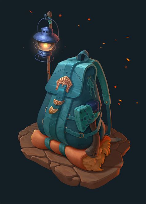 Bushcraft backpack on Behance