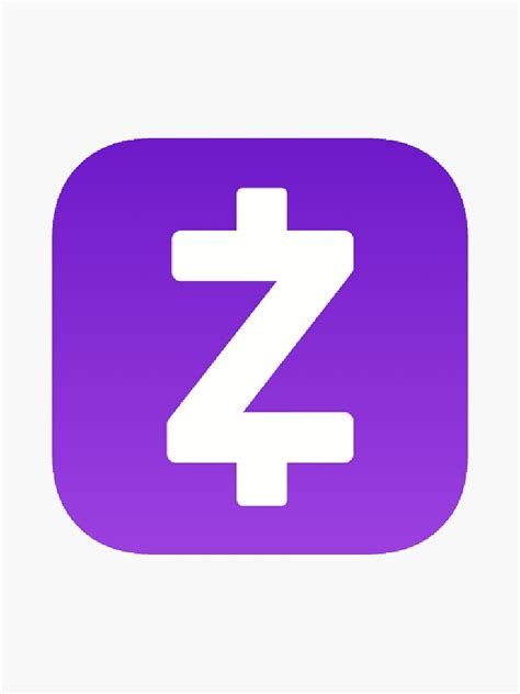 "Zelle App Logo Skicker" Sticker for Sale by MikaBella08 | Redbubble