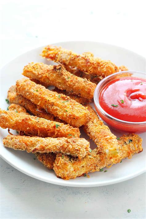 Crispy Zucchini Fries - Crunchy Creamy Sweet