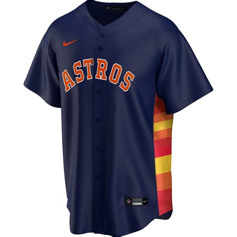 Nike Men's Houston Astros Blank Official Replica BP Jersey | Academy