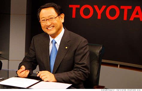 Toyota's CEO Akio Toyoda met Mike Pence in Washington