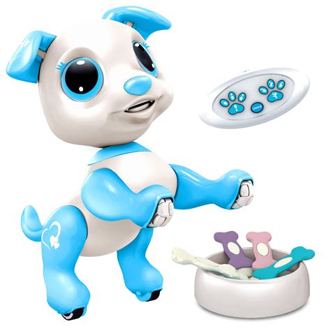 Buy Robo Pets Robot Dog Toy for Girls and Boys - Remote Control Robot Toy Puppy with LEDs, Sound ...