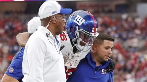 Giants' Saquon Barkley Status Revealed After Ankle Injury