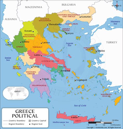 Regions of Greece - VisionViral.com