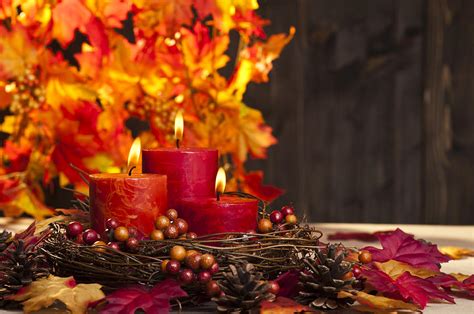 Autumn candles Photograph by U Schade | Pixels