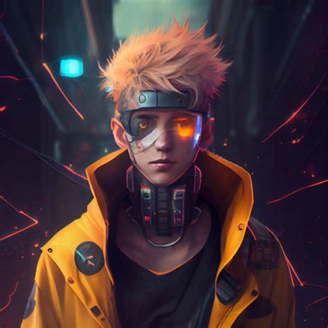 Cyberpunk x Naruto PFP - Anime PFP for Discord, TikTok, Instagram