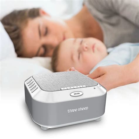 Professional Sleep Therapy Sound Machine Baby Sleep Soothers Sound Machine White Noise With 5 ...