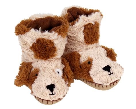 Kids Dog Slouch Slippers | Dog Slippers | Children's Slippers