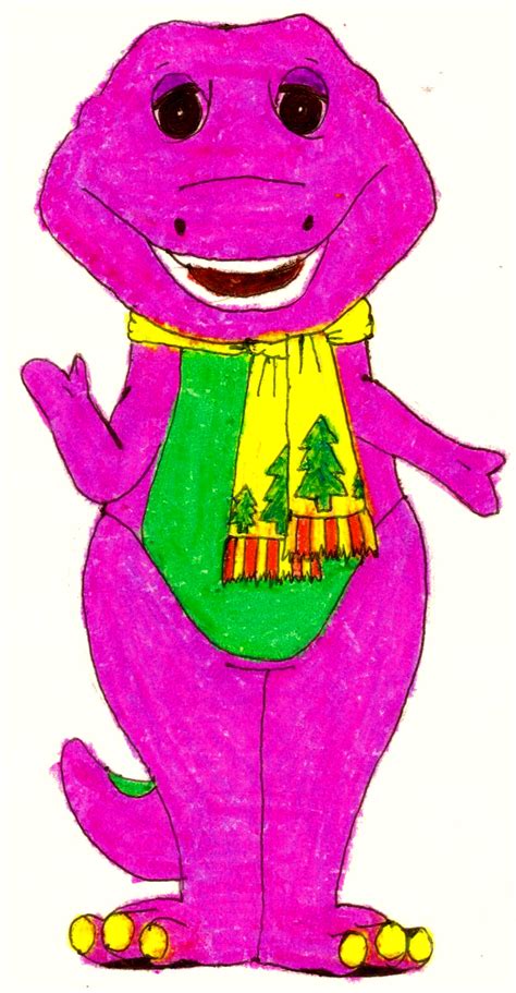 Barney In His Winter Clothes by BestBarneyFan on DeviantArt