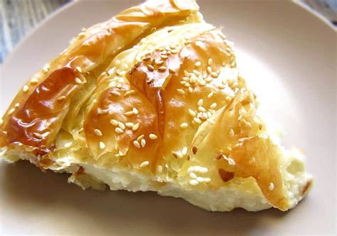 The Crispiest, Creamiest Greek Cheese Pie With Sesame (Tiropita) - Real ...