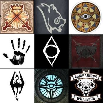 Create a Skyrim Factions Tier List - TierMaker