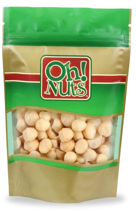 Jumbo Raw Whole Hawaiian Macadamia Nuts 1 Pound Bag - Oh! Nuts | eBay