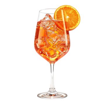 Glass Of Aperol Spritz Cocktail, Aperol Spritz, Cocktail, Glass PNG Transparent Image and ...