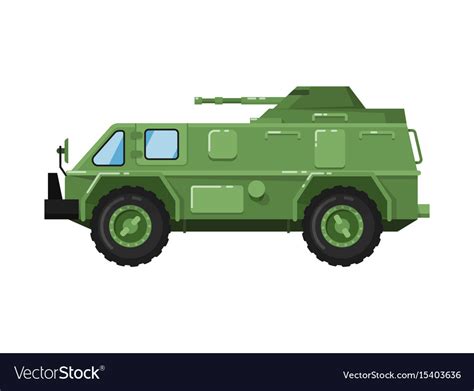 Modern army truck isolated icon Royalty Free Vector Image