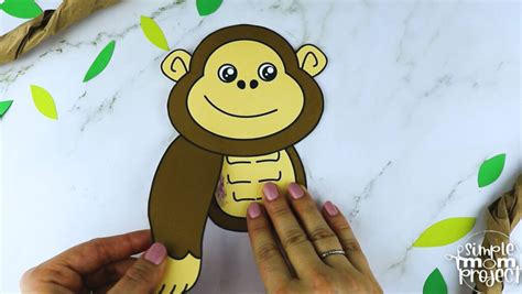 Printable Gorilla Craft Template – Simple Mom Project