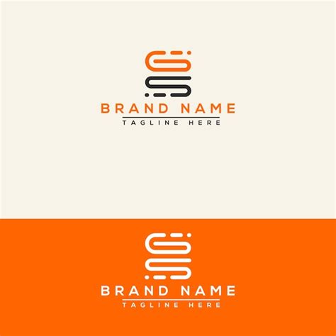 Premium Vector | Gs logo design template vector graphic branding element.