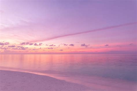 Calm Sea With Sunset Sky And Sun Photograph by Levente Bodo - Fine Art America