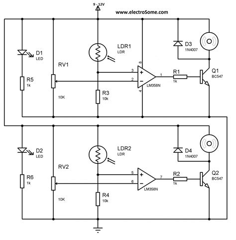 Simple Robot Circuit Diagram : How to Build a Robot - Design and ...