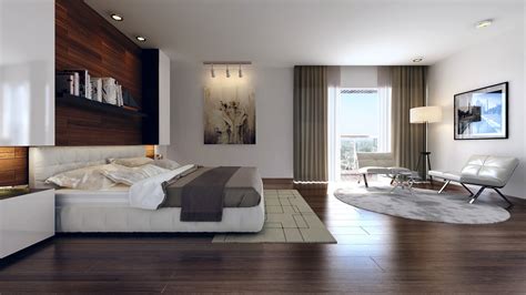 dark-wood-bedroom-floor | Interior Design Ideas