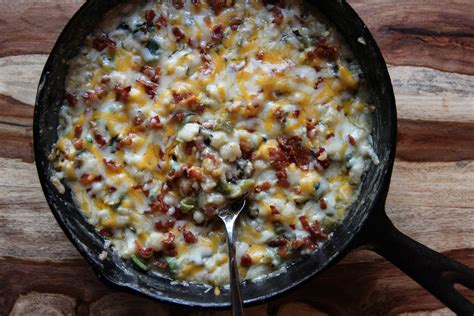 Hatch Green Chile, Bacon & Hominy Casserole recipe