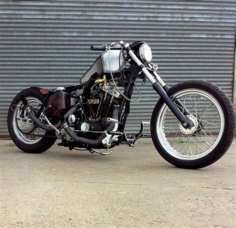 Griese Metal Works 1974 Ironhead Chopper Bobber Custom Harley Davidson Cafe Chop