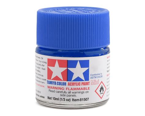 Tamiya X-23 Clear Blue Acrylic Paint (10ml) [TAM81523] - HobbyTown