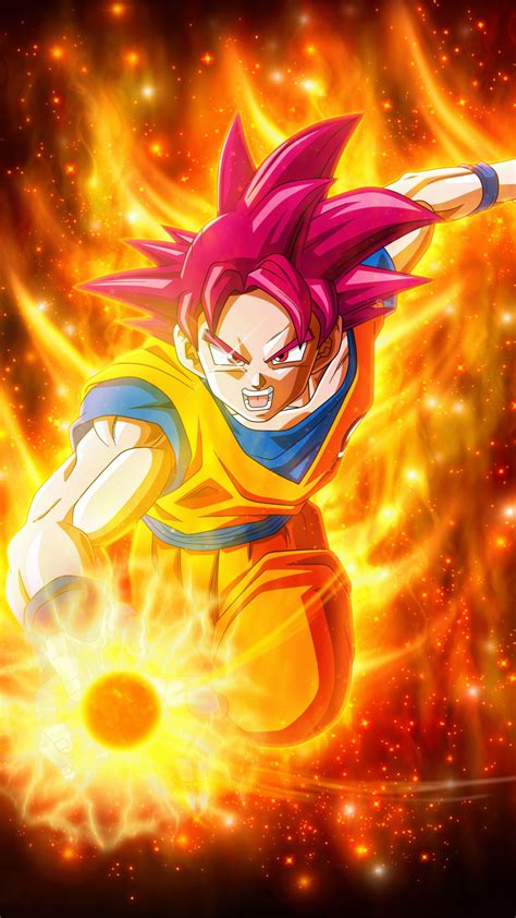 Super Saiyan Goku Dragon Ball Super Super 4K iPhone 6 / 6S Plus - HD Wallpaper - Wallpapers.net